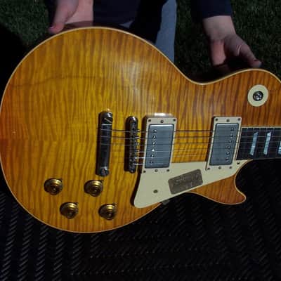 2015 Gibson Collectors Choice #33 60 Les Paul Jeff Hanna Burst True Historic Big Time  Wavy Top image 3