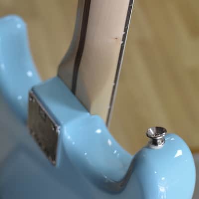 Fender Tom Delonge Stratocaster in Daphne Blue - Includes Fender Gig Bag image 9