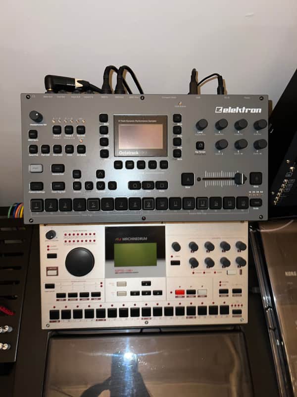 Elektron Machinedrum SPS-1UW+ MKII + Octatrack MKII Performance Sampler image 1