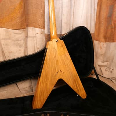 Hamer Vector Korina Limited Edition Flying V #27 of 72 1997 Korina image 7