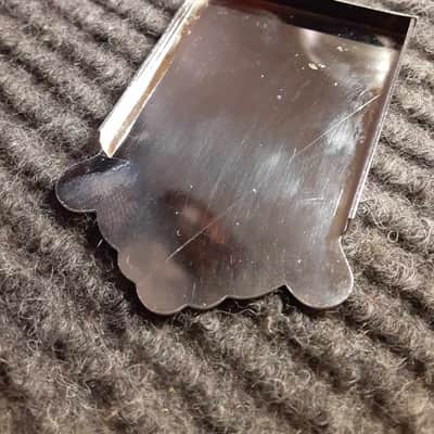 Unbranded Mandolin Tailpiece Cover - Chrome image 6