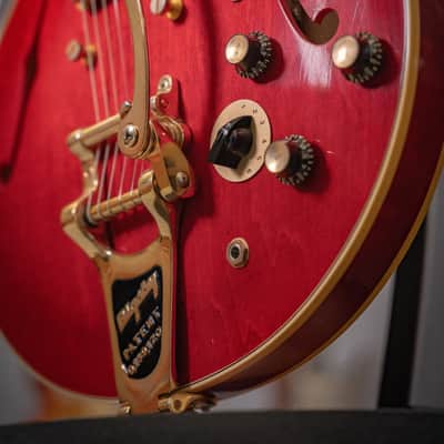 Gibson Custom Shop Murphy Lab Back To The Future '55 ES-345 "Reissue" Light Aged 2025 - Cherry Red image 4
