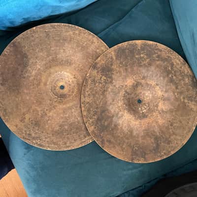 Meinl 15" Byzance Dark Hi-Hat (Pair) 2004 - Present - Un-Lathed image 2