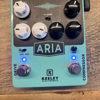 Keeley Aria Compressor/Overdrive 2018 - Present - Blue image 1
