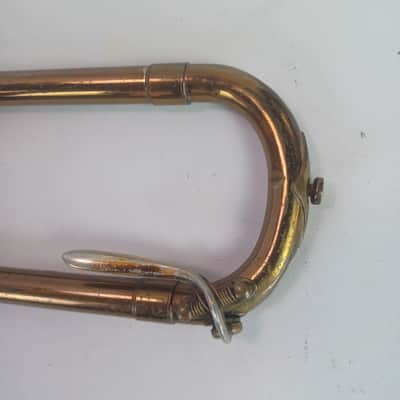 Gretsch Pathfinder Brass Trombone 40-50+Slider+Hard Shell Blue Fabric-Lined Case image 11