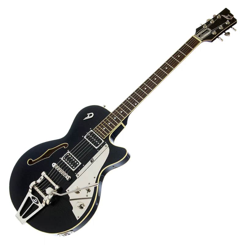 Duesenberg Starplayer TV Outlaw Semi-Hollow Body | Black Tolex