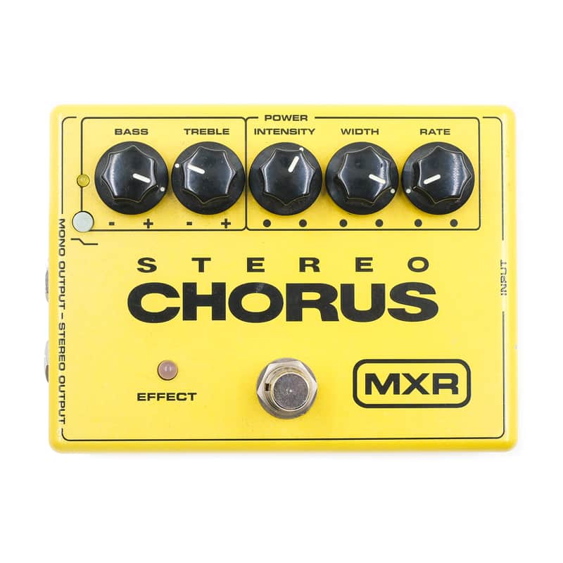 MXR M134 Stereo Chorus Owned by Deryck Whibley Of Sum 41 image 1