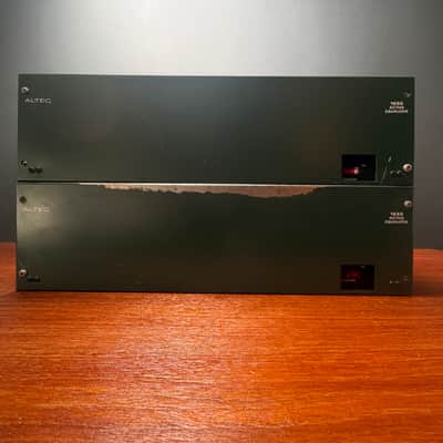 Altec 1650 graphic Equalizers Stereo Pair inductor based transformer balanced image 4