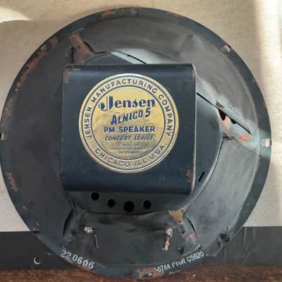 Ugly Blue 1956 Jensen  P 10 R Speaker image 1