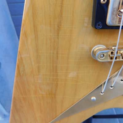 Gibson Flying V Heritage Korina Reissue 1982 Natural image 13