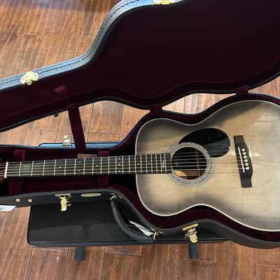 Martin OMJM John Mayer 20th Anniversary acoustic/electric - Platinum Gray Burst /4lbs. 6.1oz. #2909423 image 1