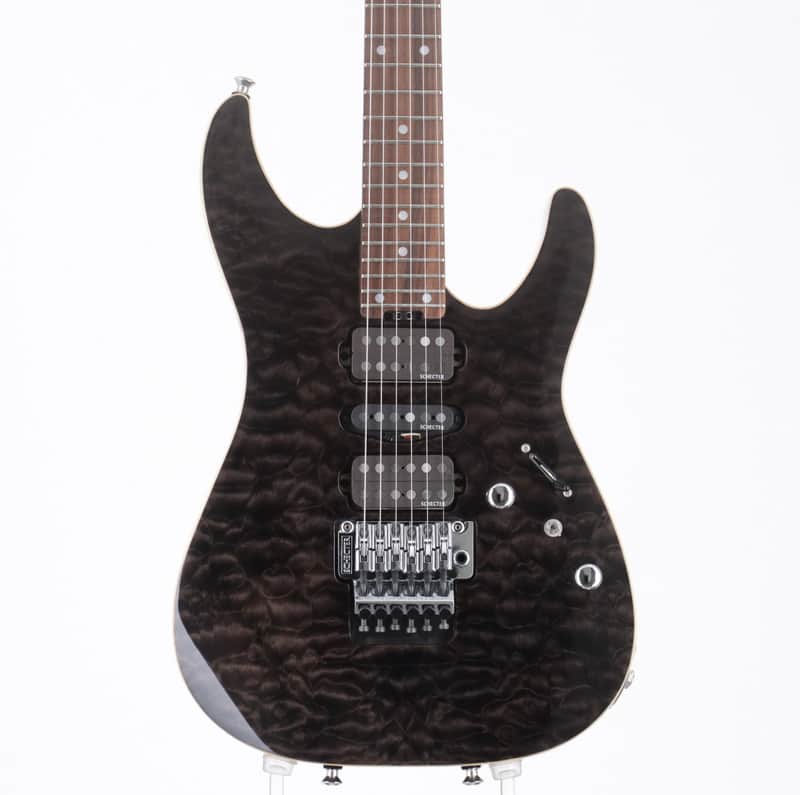 SCHECTER NV-3-24-AL STBK (See-thru Black) Schecter Made in Japan