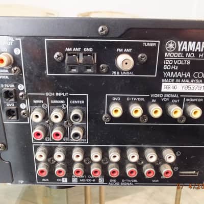 Yamaha HTR-5440 2001 - Black image 3