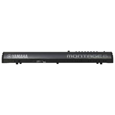 Yamaha Montage6 61-Key Flagship Synthesizer Workstation with Gator Gig Bag, Bench, Flash Drive and ATH-M60x Headphones image 9