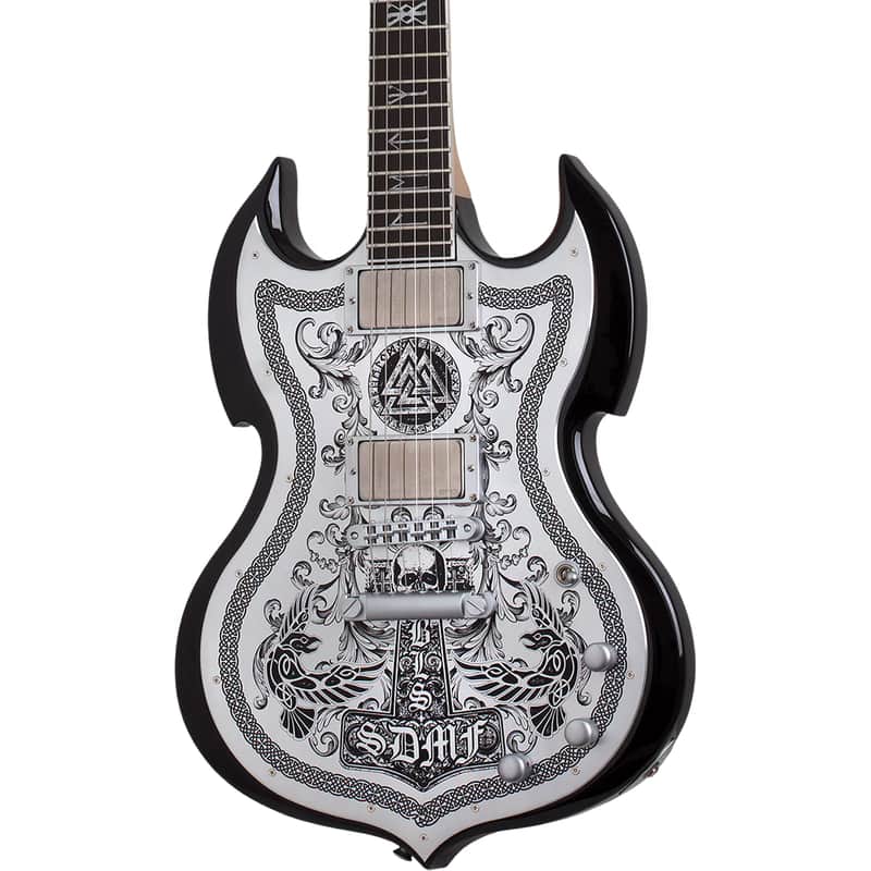 Wylde Audio Ironworks Barbarian Electric Guitar - Black Burst image 1