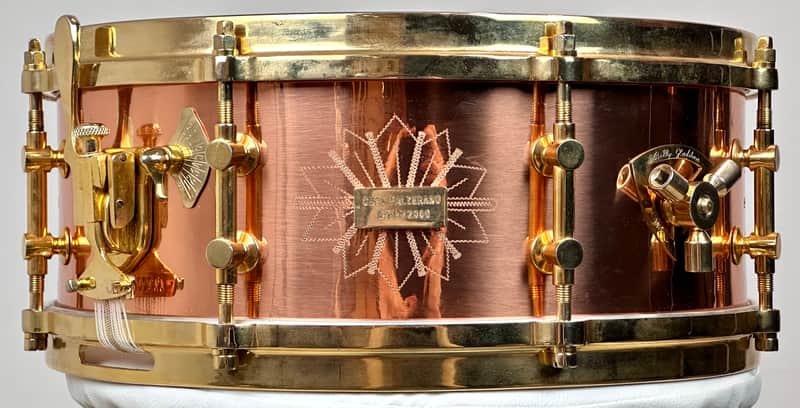 Lang Gladstone 5.5x14 gold hardware, 17lb engraved copper shell