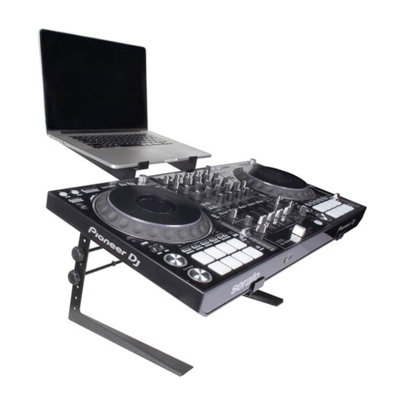 DJ Controller Stand – Dual Shelf Laptop & DJ Stand image 1