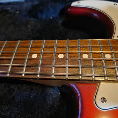 Fender American Standard Stratocaster with Rosewood Fretboard 2008 - 2012 - Candy Cola imagen 6