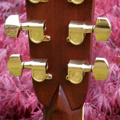 1977 Sada Yairi YD-305 Japan Vintage D35 Replica Acoustic Guitar  Natural+Deluxe Hard Case image 12