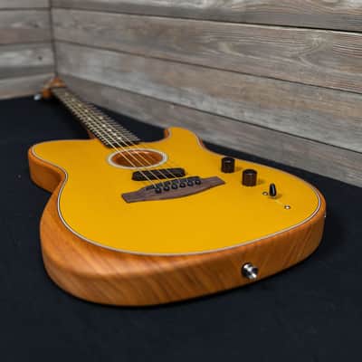 Fender Acoustasonic Player Telecaster 2021 - Present - Butterscotch Blonde image 8