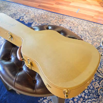 Brand New Huss and Dalton DM Custom Dreadnought Acoustic Guitar - Spruce/Mahogany, Natural image 12