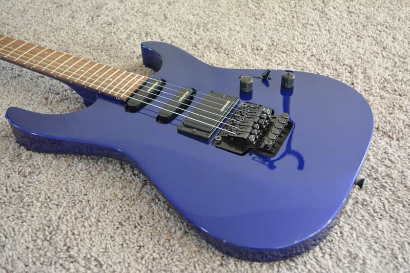 Fernandes FR-55 90s Cobalt Blue Revolver Electric Guitar | Reverb