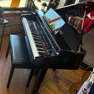 Roland KR-777 Mini-Grand Digital Piano 1996-2001 - Black Gloss image 13