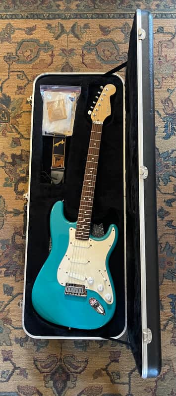 Fender Stratocaster plus deluxe 1988 - Bahama green image 1
