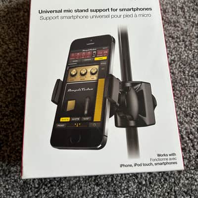 IK Multimedia iKlip Xpand Mini Smartphone Mic Stand Mount 2010s - Black image 1