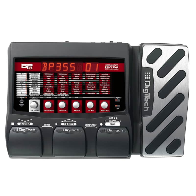 DigiTech BP355 Modeling Bass Processor Pedal image 1