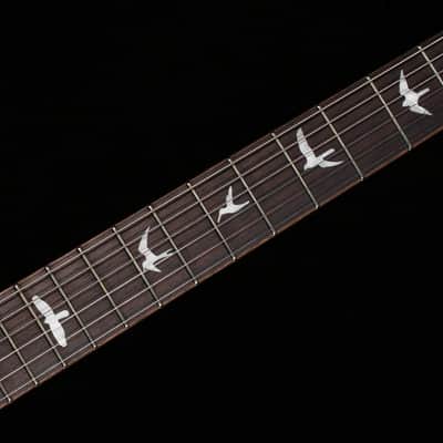 PRS SE Custom 24 Blue Matteo Natural Back (552) image 5