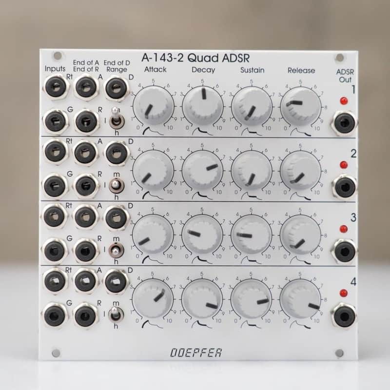 Doepfer A-143-2 Quad ADSR Eurorack Module #58382 image 1