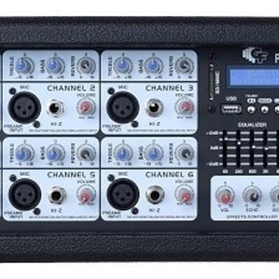 Groove Factory  PMA-6 Powered Mixer, 500 Watts w/ Bluetooth and Effects image 3