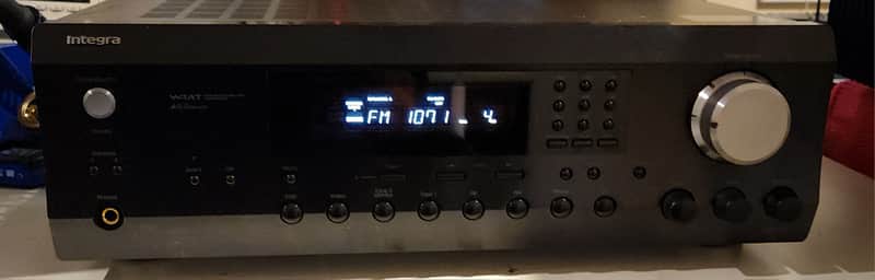 Integra Integra DTM-5.3 stereo receiver 90s - Black image 1