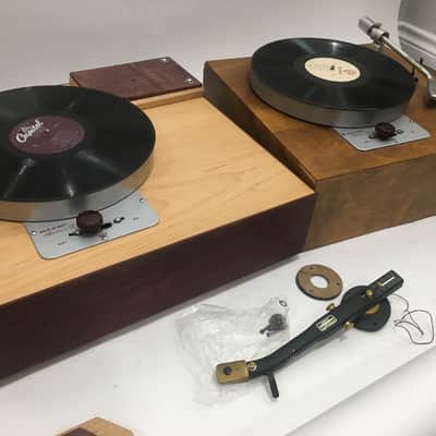 Rek O Kut Rondine Jr L 34 BUNDLE with Audax KT12 Transcription Tonearm 1950's image 2