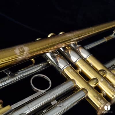 F.E. Olds & SonSuper Recording Los Angeles offset valves trumpet gamonbrass Bild 23