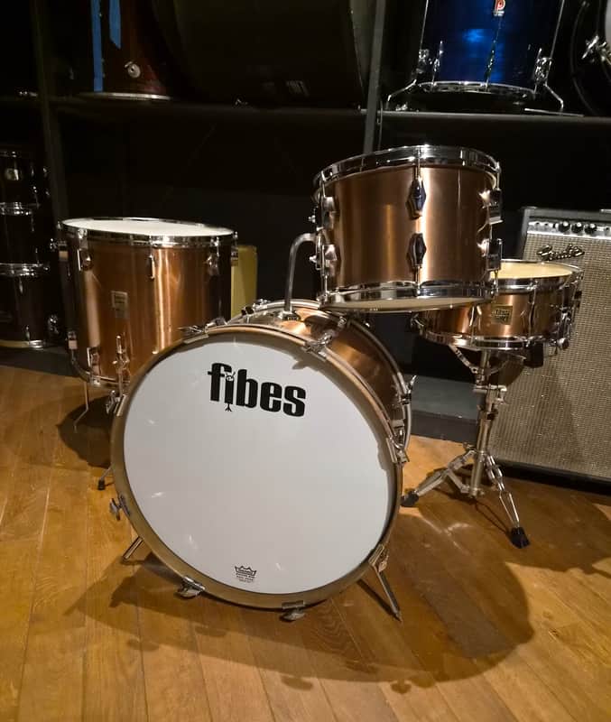 Fibes Drumset 1970s - Copper image 1