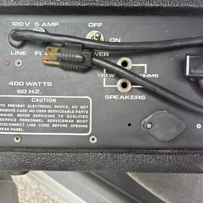 Vintage 1970s Peavey Standard PA Mixer-Amp Series 260 Head - 130W Solid State (Great for Guitar / Bass / Doom) image 4