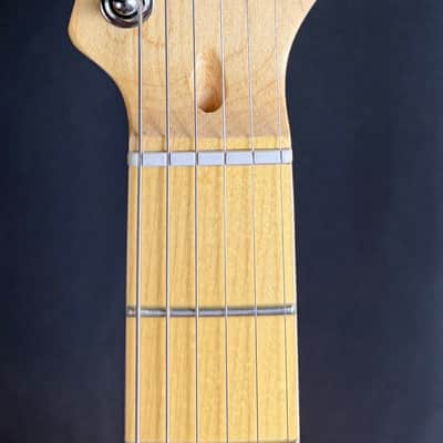 G&L Tribute ASAT Classic Bluesboy Semi-Hollow Electric Guitar Clear Orange Finish image 9