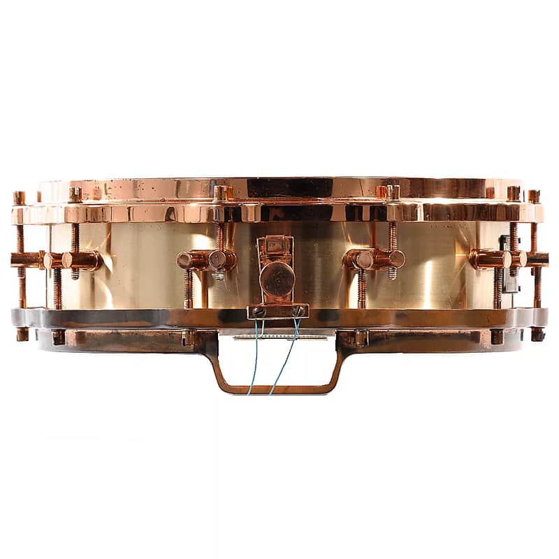 Sonor HLD-593 Signature 14x4" Cast Bronze Piccolo Snare Drum 1988 - 1995 image 3
