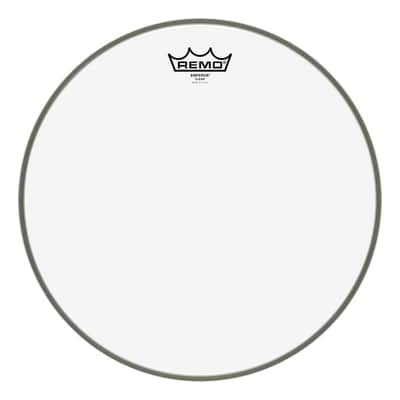 Remo Emperor Clear Drumhead - 10" Clear 2-ply Batter Drumhead image 1