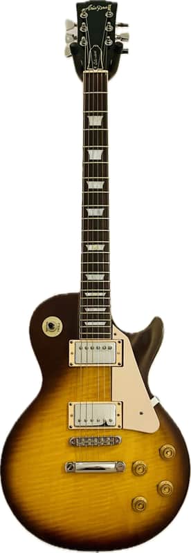 Aria LS-500 Les Paul Flame Maple Top Set Neck Tobacco Burst 1978 Made In Japan image 1