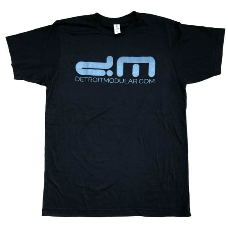 DM T-SHIRT-Men's Center Logo / Small / Blue / Grey : BRAND NEW :  [DETROIT MODULAR] image 1