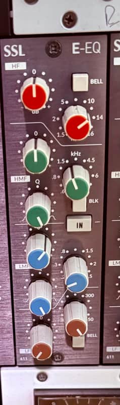 Solid State Logic 611EQ 500-Series Equalizer Module 2012 - Present - Black Bild 1