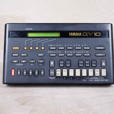 Yamaha QY10 Sequencer 1990 - Black w/ Power Supply image 7