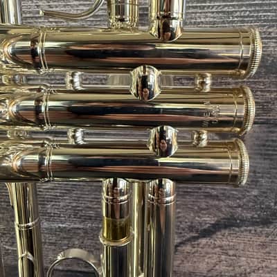 Yamaha YTR-4335GS Intermediate Bb Trumpet 2000s - Silver image 7