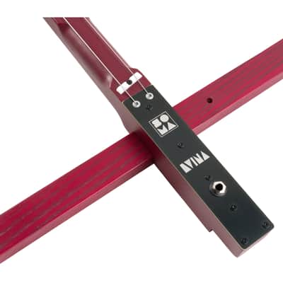 SOMA Laboratory Dvina Electro-Acoustic Stringed Instrument (Red) image 4