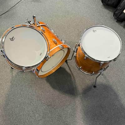 ~WOW!~ Gretsch USA Custom 3-Piece 12/14/18 Bop Drum Kit Set in Classic Maple Gloss Lacquer image 11