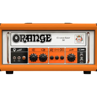 Orange Amplifiers Custom Shop CS50 50-Watt Handwired Tube Head - Open Box image 1