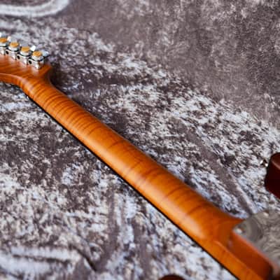 GB Liuteria Traditional Strato semi hollow Kiaat image 7